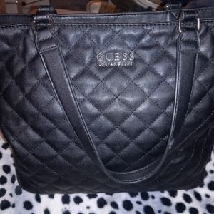 Leather guess purse